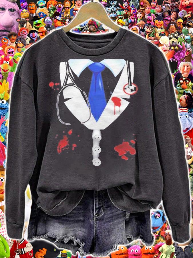 Halloween Doctor Lab Coat Costume Man Woman shirt
