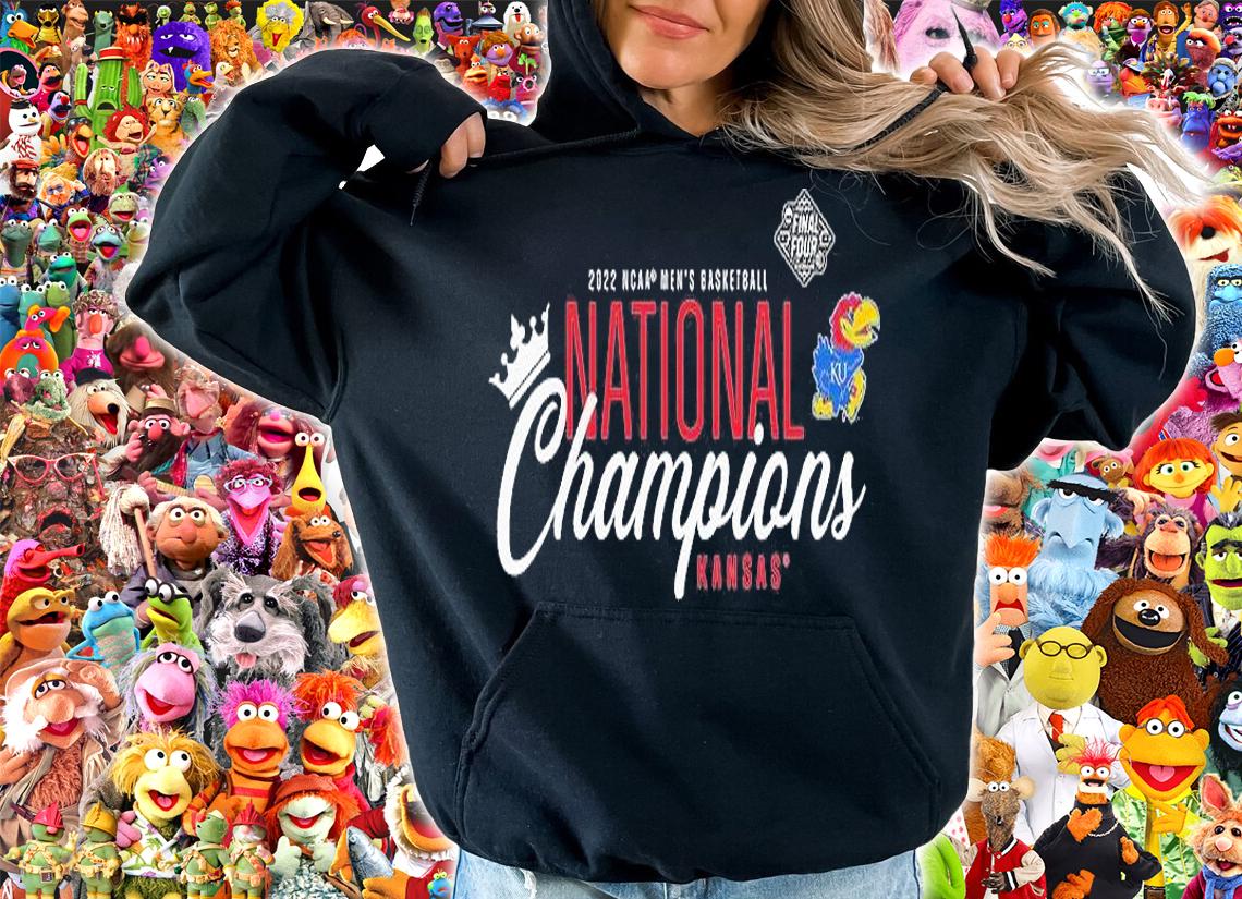 Kansas Jayhawks 2022 NCAA Men's Basketball National Champions Kansas T-Shirt hoodie