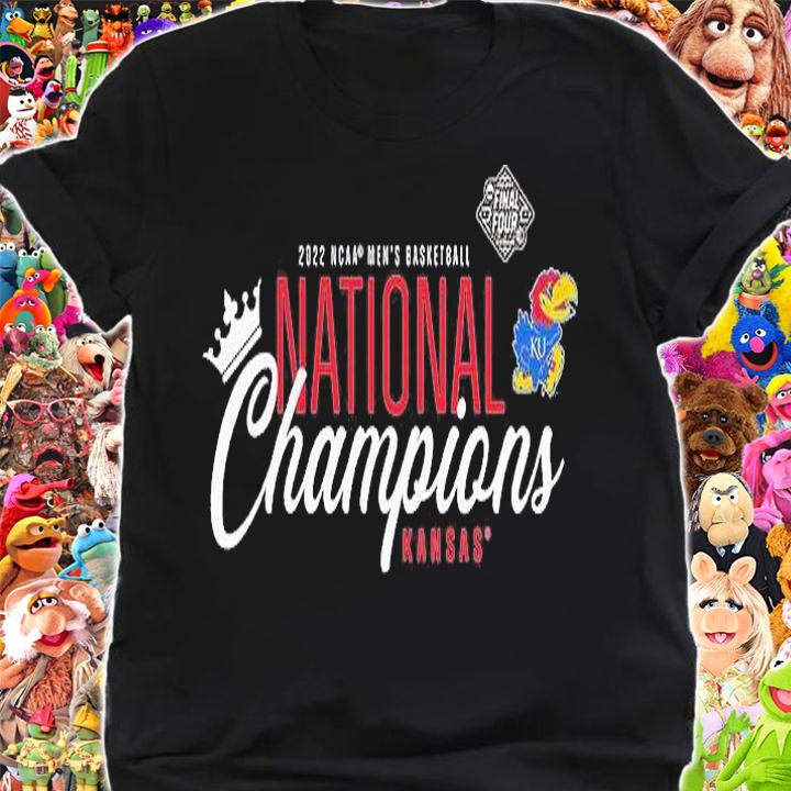 Kansas Jayhawks 2022 NCAA Men's Basketball National Champions Kansas T-Shirt shirt