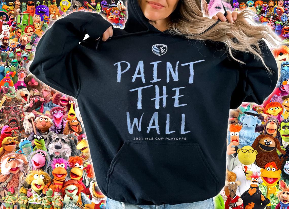 Sporting Kansas City Paint the Wall 2021 MLS Cup Playoffs shirt hoodie