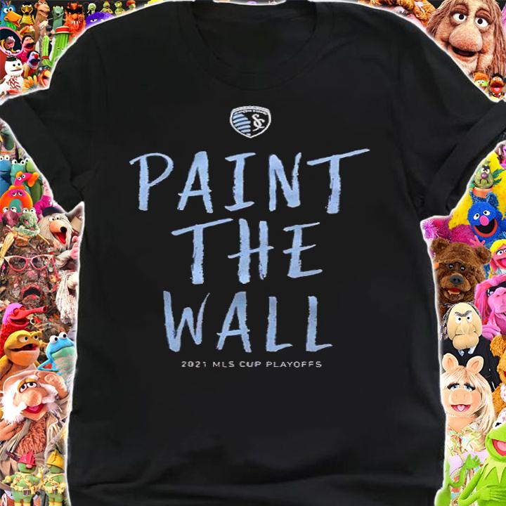 Sporting Kansas City Paint the Wall 2021 MLS Cup Playoffs shirt shirt