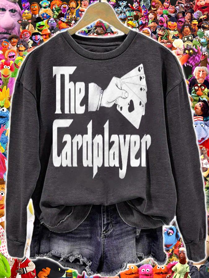 The Cardplayer Funny Poker Card Player Casino Gambler Shirt