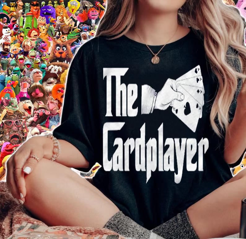 The Cardplayer Funny Poker Card Player Casino Gambler Shirt