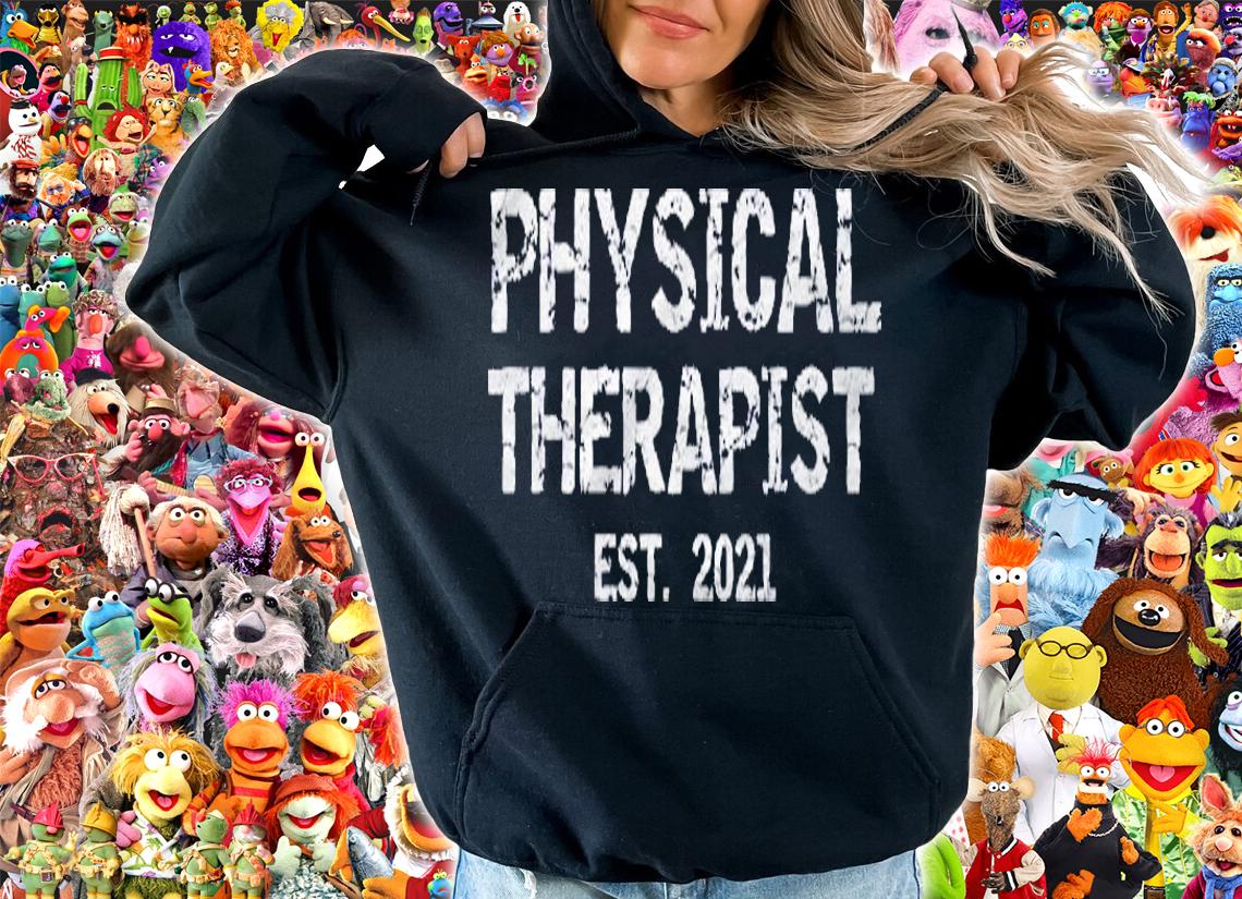 Therapy School Graduation Gift Physical Therapist Est. 2021 Ver2 Shirt