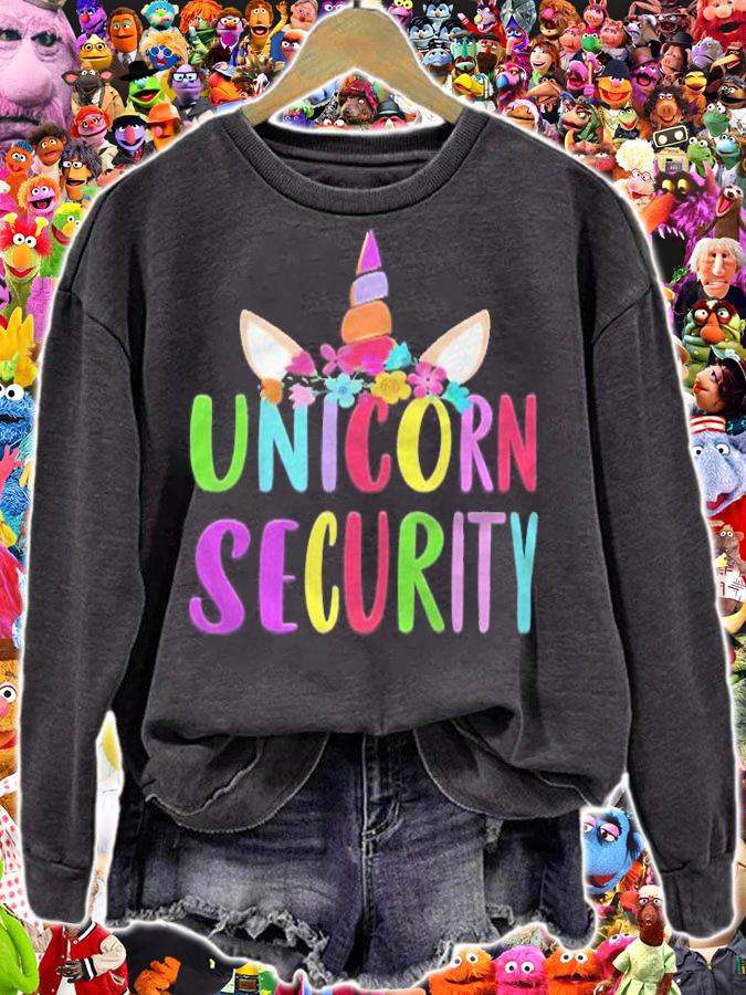 Unicorn Security Shirt Adult Unicorn Halloween Costume