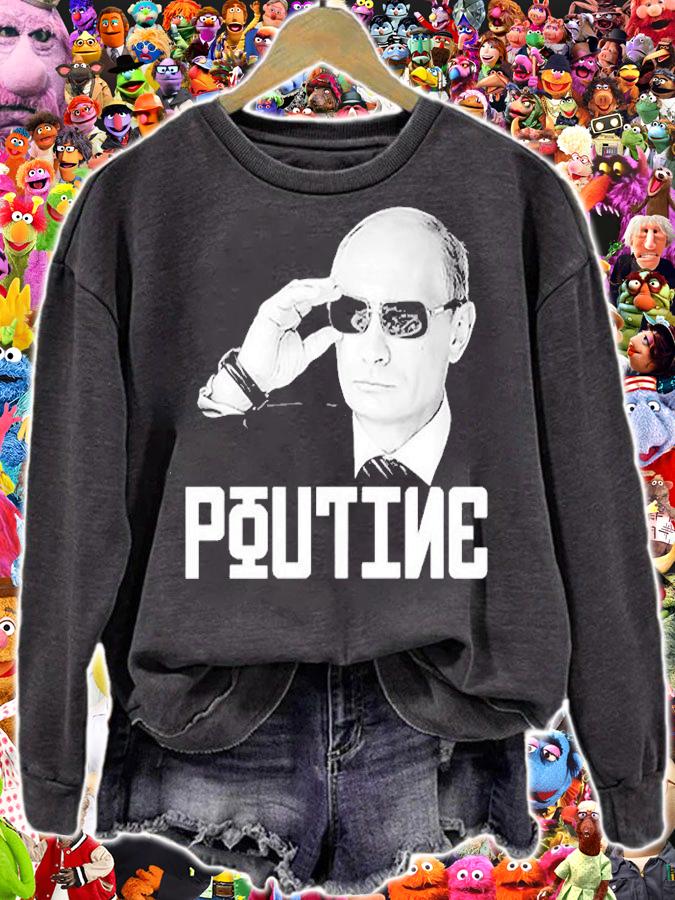 Vladimir Poutine Putin Vs Poutine T-Shirt sweatshirt