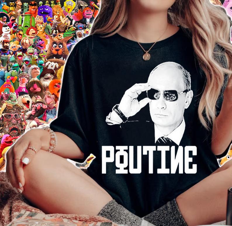 Vladimir Poutine Putin Vs Poutine T-Shirt woman shirt