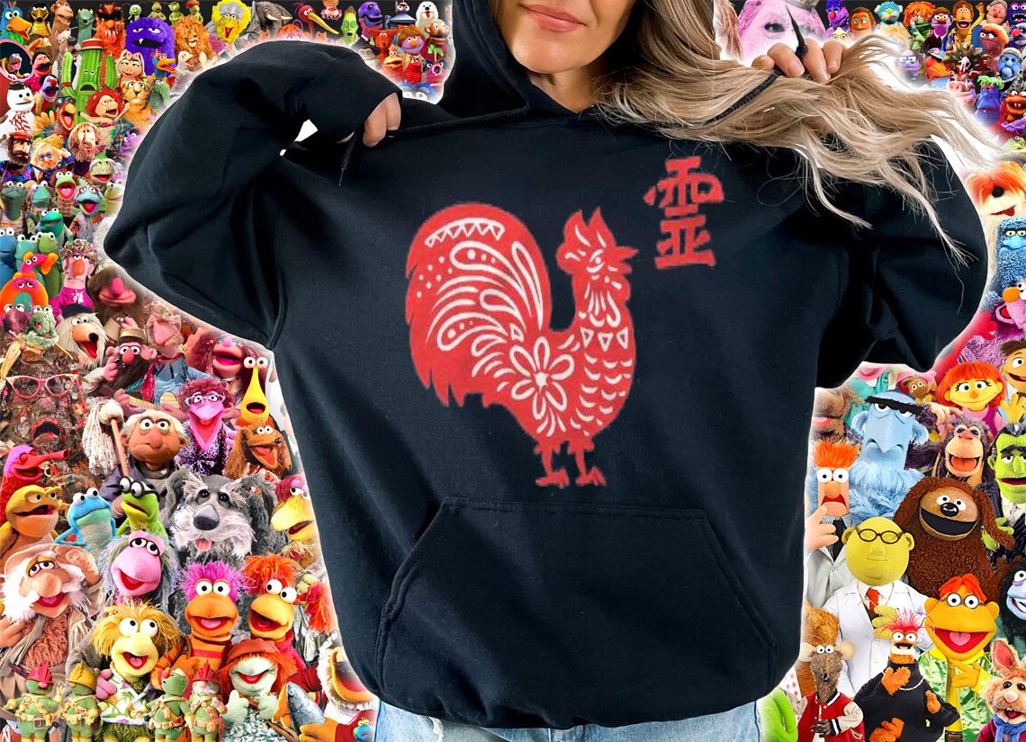 Year Of The Rooster Chinese Zodiac Cute Astrology Design Shirt