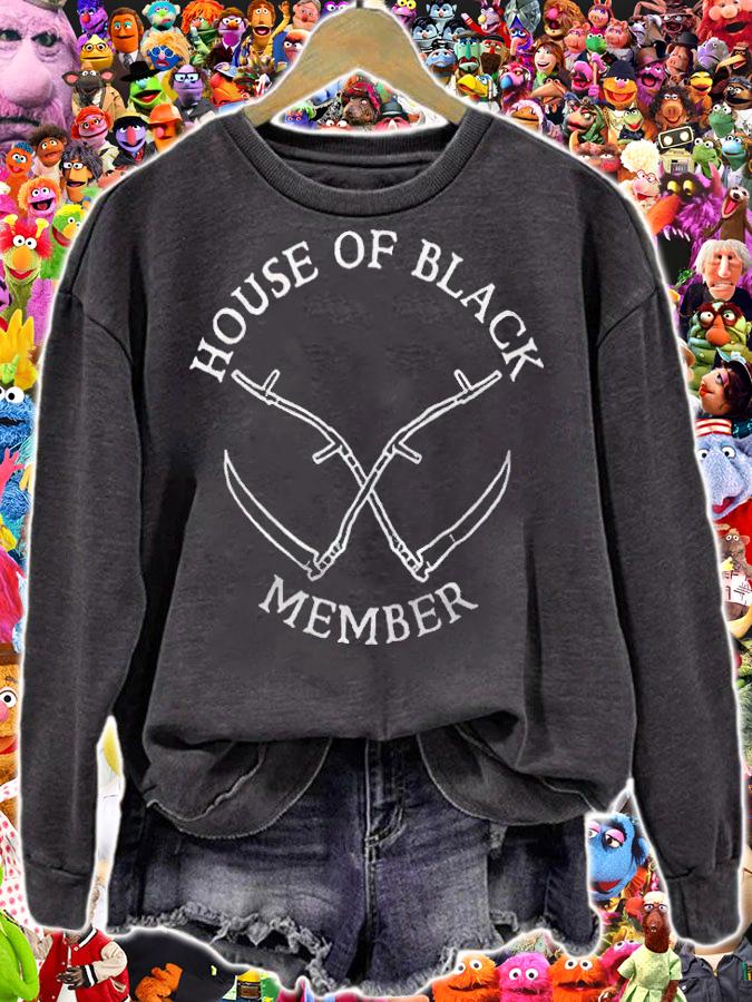 House of Black member T-shirt sweatshirt