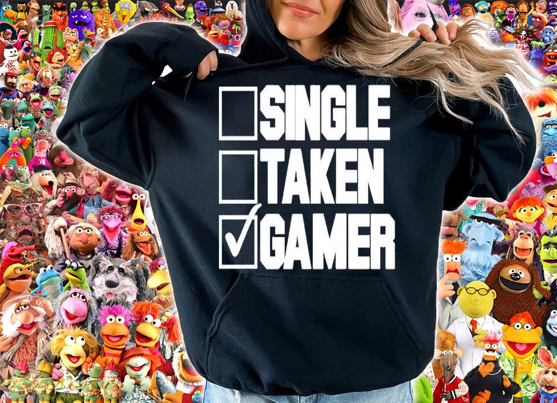Singer Taken Gamer Check List T-Shirt hoodie