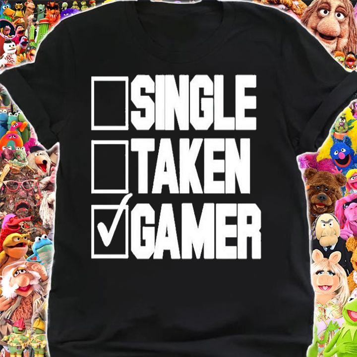 Singer Taken Gamer Check List T-Shirt shirt