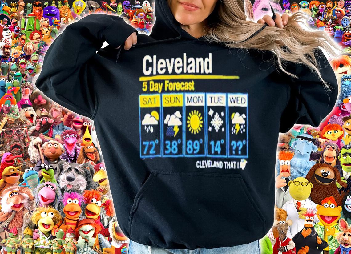 Cleveland Erratic 5 Day Weather Forecast Shirt