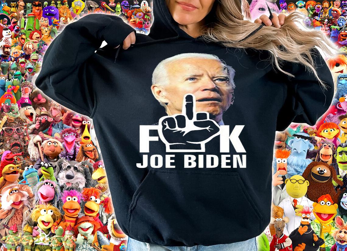 Fuck Joe Biden Middle Finger Funny T-Shirt