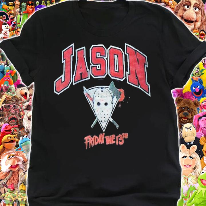 Jason Voorhees Friday The 13Th Splatter Blood Mask Shirt shirt