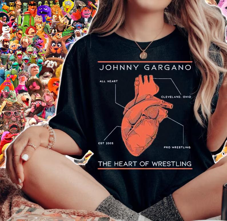 Johnny Gargano The Heart Of Wrestling Shirt