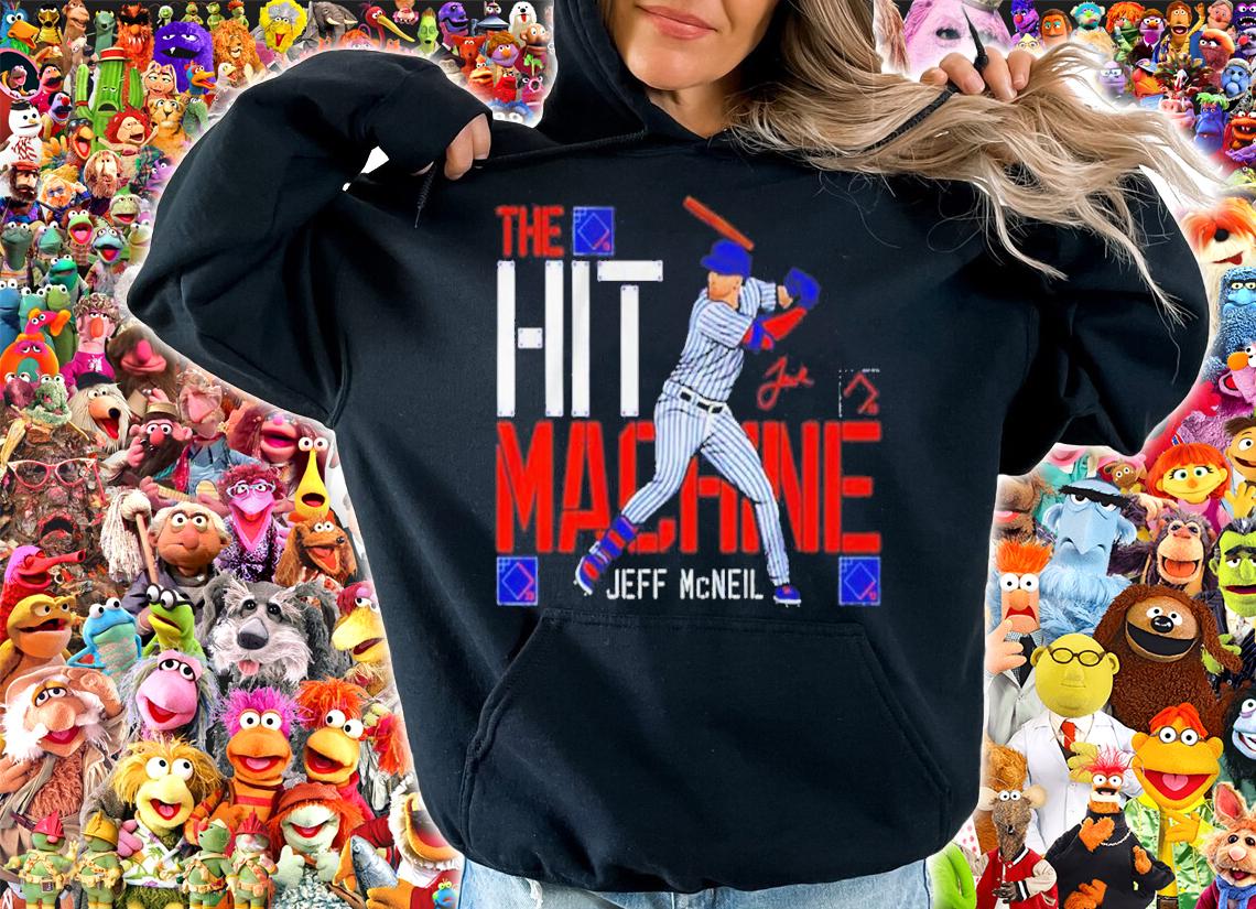 New York Mets Jeff McNeil The Hit Machine Signatures Shirt