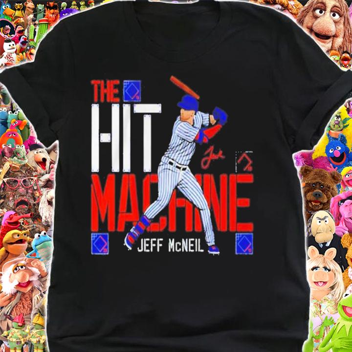 New York Mets Jeff McNeil The Hit Machine Signatures Shirt