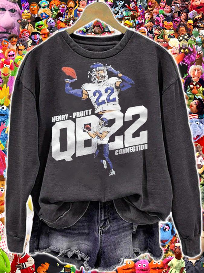 Derrick Henry and Mycole Pruitt Connection Tennessee Football Shirt