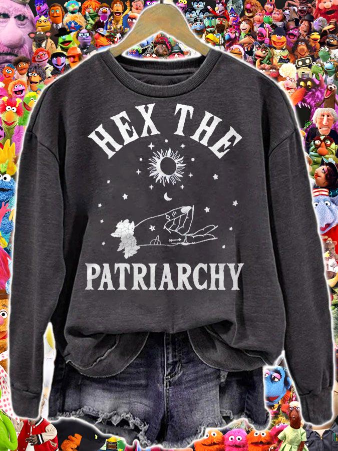 Feminist Witch Hex The Patriarchy Witchcraft Wiccan Shirt