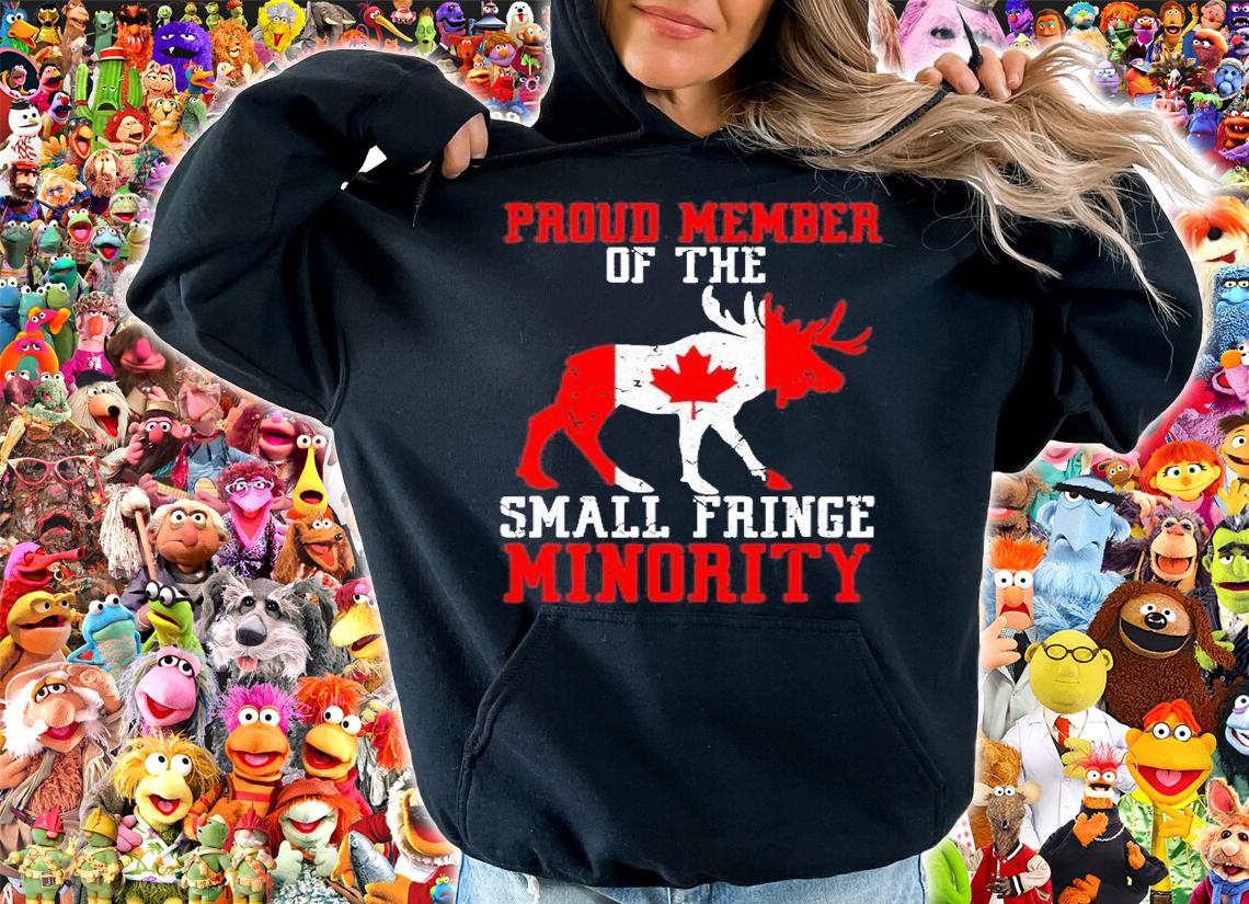 Freedom Convoy 2022 Proud Member Of The Small Fringe Minority T-Shirt