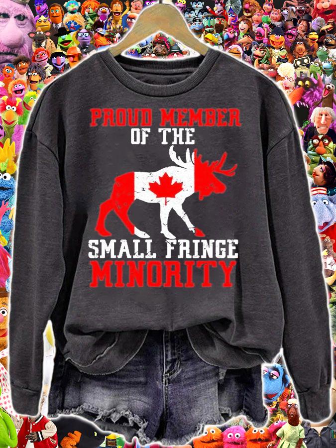 Freedom Convoy 2022 Proud Member Of The Small Fringe Minority T-Shirt