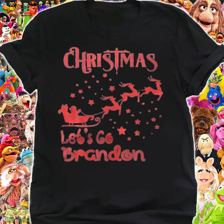 Let's Go Brandon Christmas Red Santa Claus T-Shirt shirt