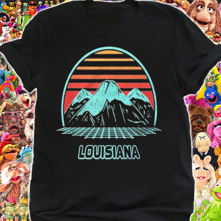 Louisiana Retro Mountain Hiking 80S Style Shirt
