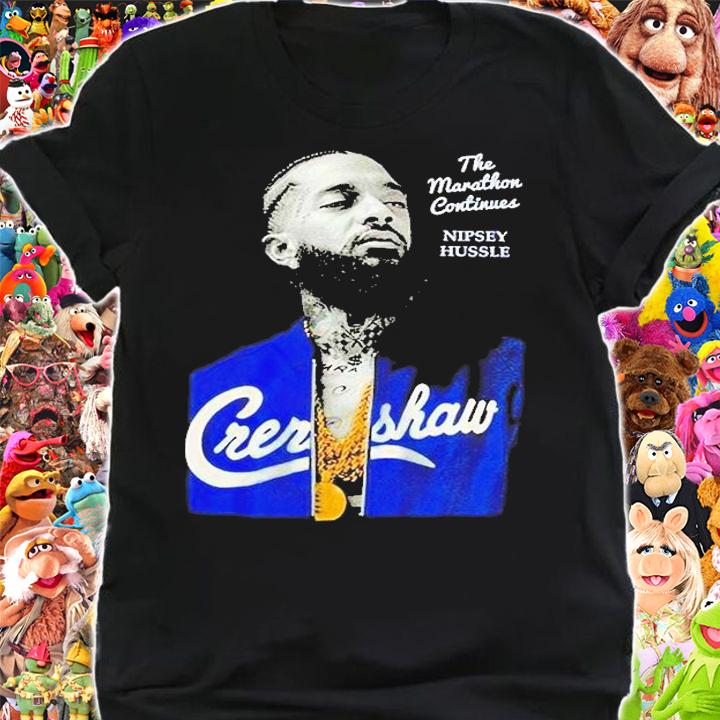 Nipsey Hussle The Marathon Continues T-Shirt shirt
