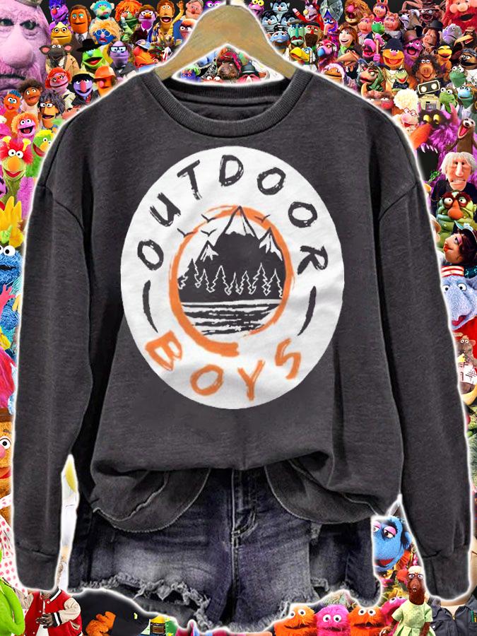 Outdoor Boys T-shirt sweatshirt