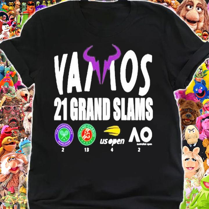 Rafael Nadal 21 Grand Slams Rafa Legend T-Shirt shirt