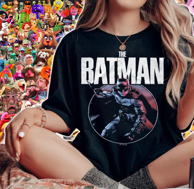 The Batman hero circle T-shirt woman shirt