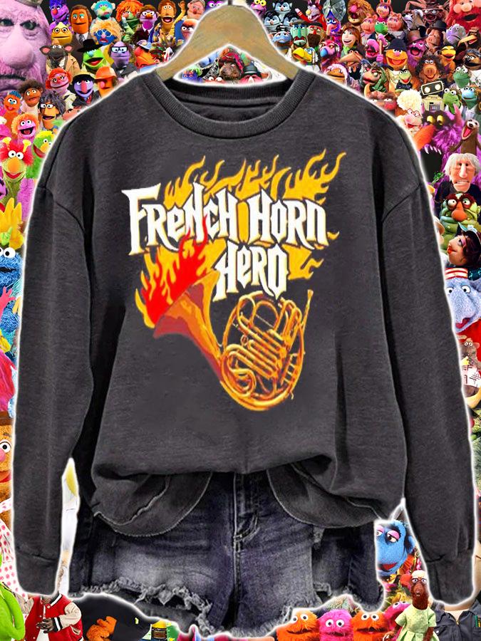 The Music Rhythm French Horn Hero T-Shirt sweatshirt