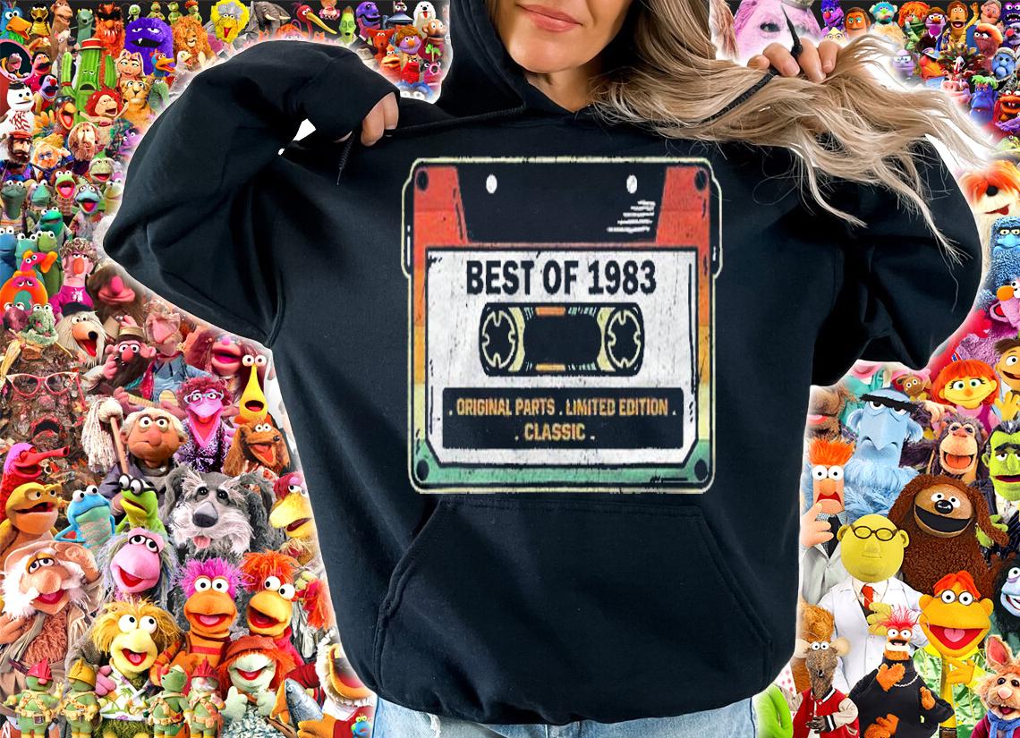 Vintage Best Of 1983 Cassette 38 Years 38Th Birthday Shirt