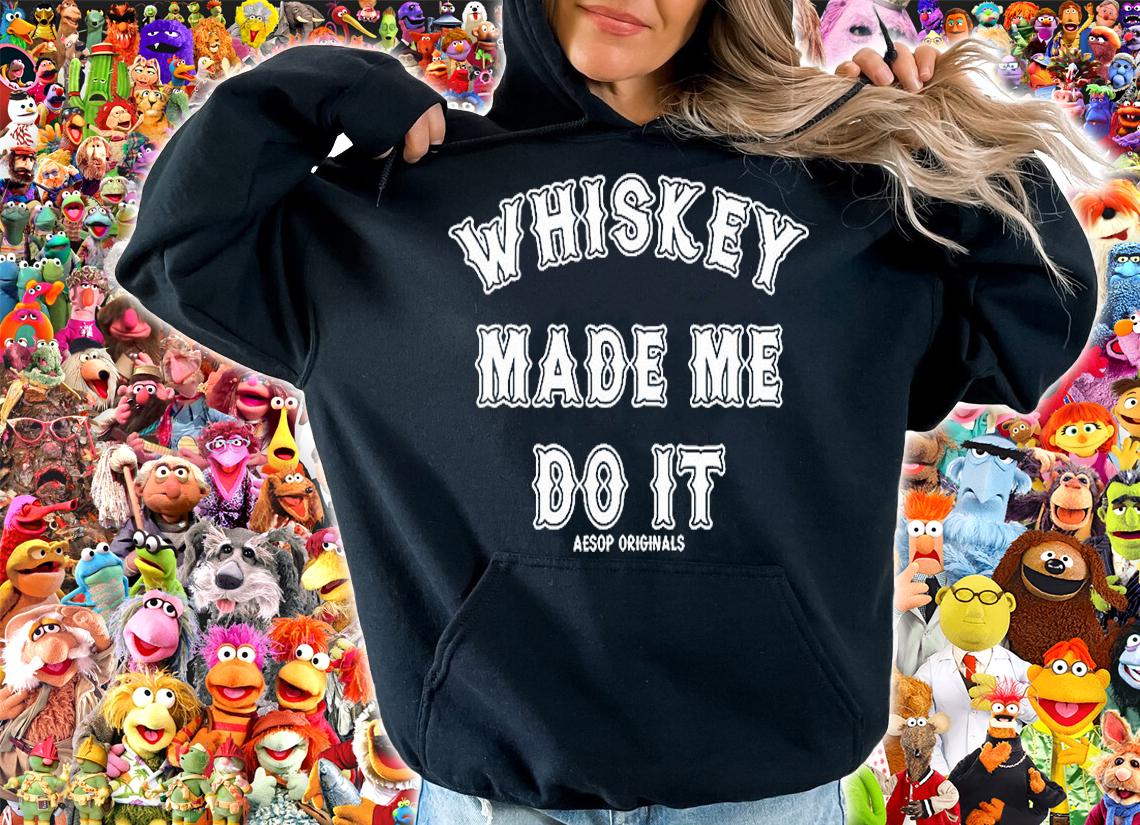 Whisky Made Me Do It T-Shirt hoodie