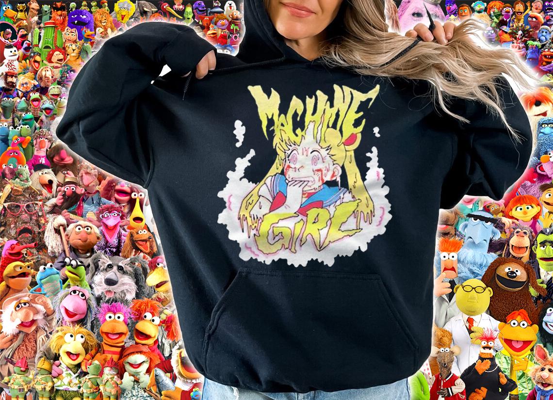 Machine girl Sailor Moon T-shirt hoodie
