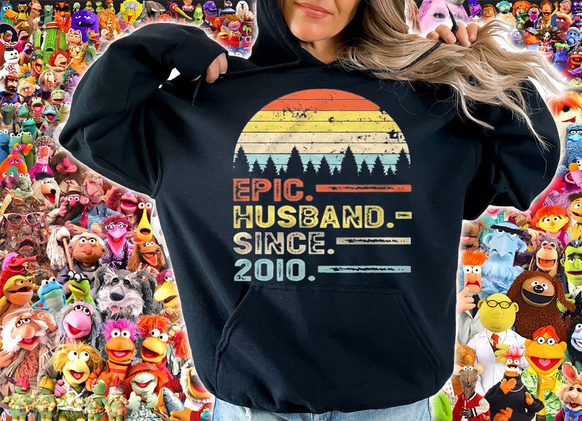 Mens 11Th Wedding Anniversary Gifts For Epic Husband Since 2010 Ver2 Shirt hoodie