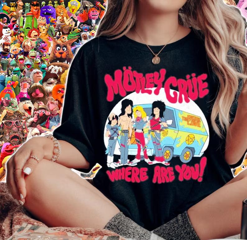 Motley Crue Where Are You Shirt woman shirt