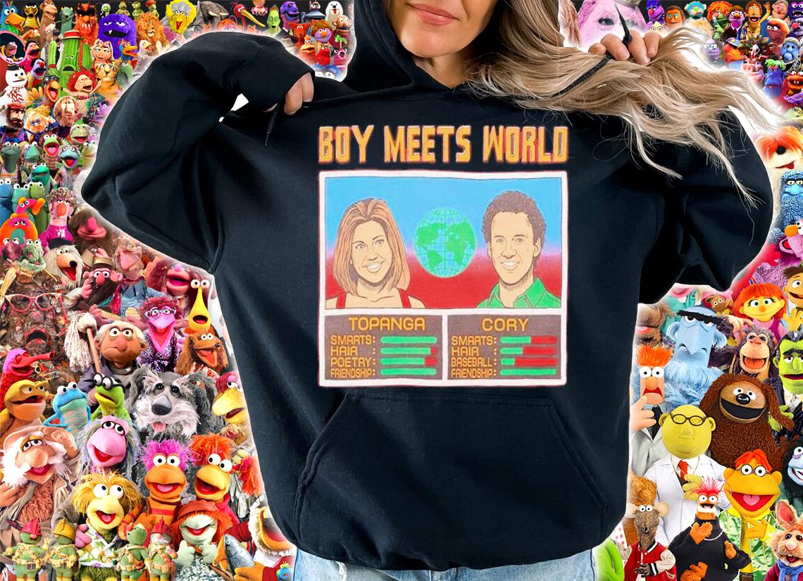 Topanga And Cory Boy Meets World Jam Shirt
