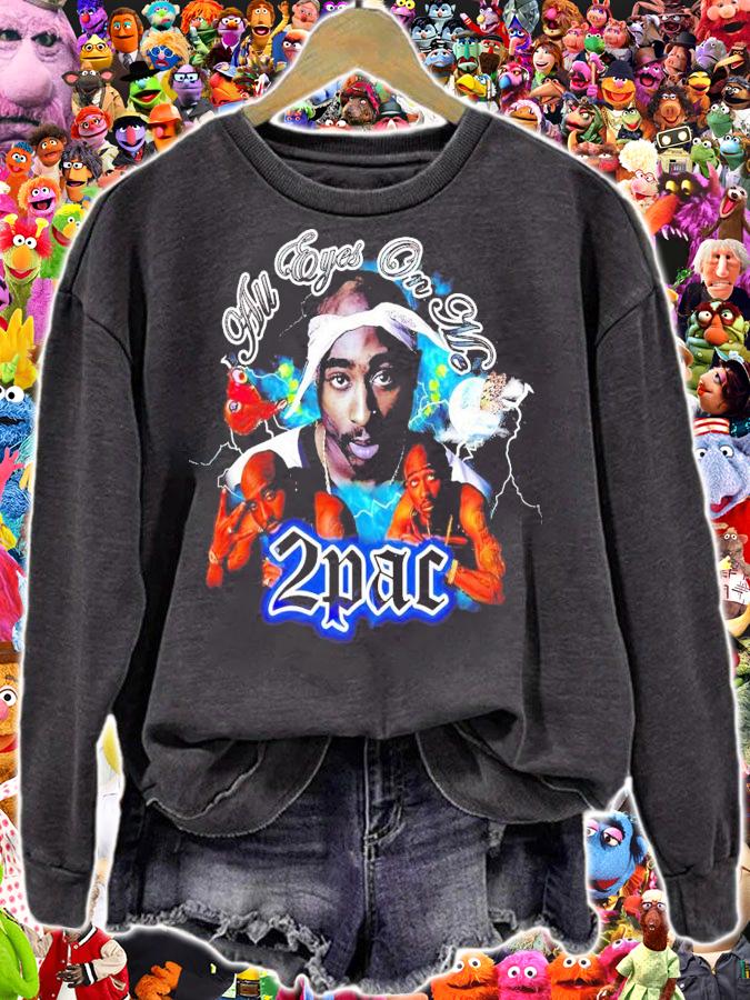 2PAC Tupac Shakur Hip Hop Rap all eyes on me t-shirt sweatshirt