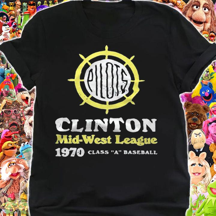 Clinton Pilots Mid-west League 1970 Class A Baseball Shirt