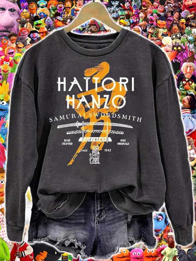 Hattori Hanzo Samurai Swordsmith T-Shirt sweatshirt