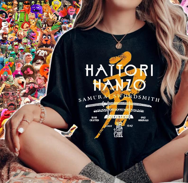 Hattori Hanzo Samurai Swordsmith T-Shirt woman shirt