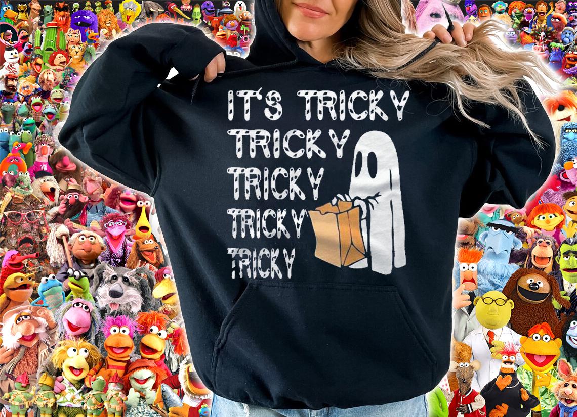 Its Tricky Funny Halloween Ghost Costume Trick Or Treat shirt hoodie