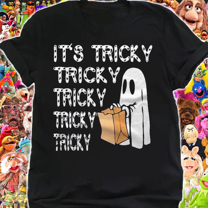 Its Tricky Funny Halloween Ghost Costume Trick Or Treat shirt shirt