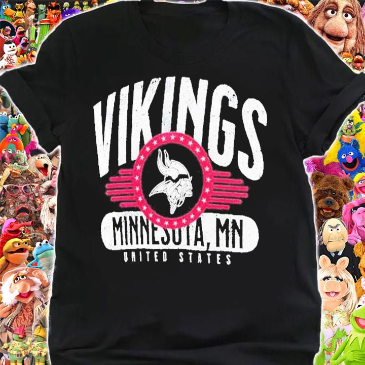 Minnesota Vikings Badge Of Honor T-Shirt shirt