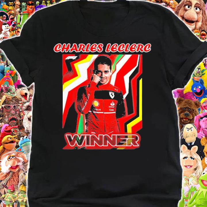 Charles Leclerc Ferrari Wins Bahrain Grand Prix T-Shirt shirt