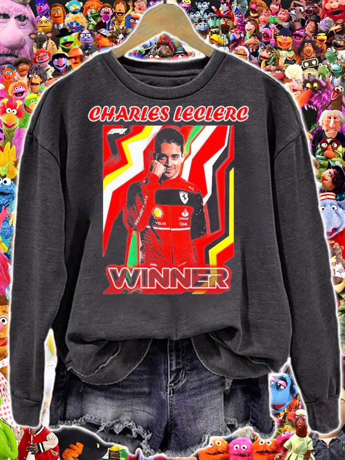Charles Leclerc Ferrari Wins Bahrain Grand Prix T-Shirt sweatshirt