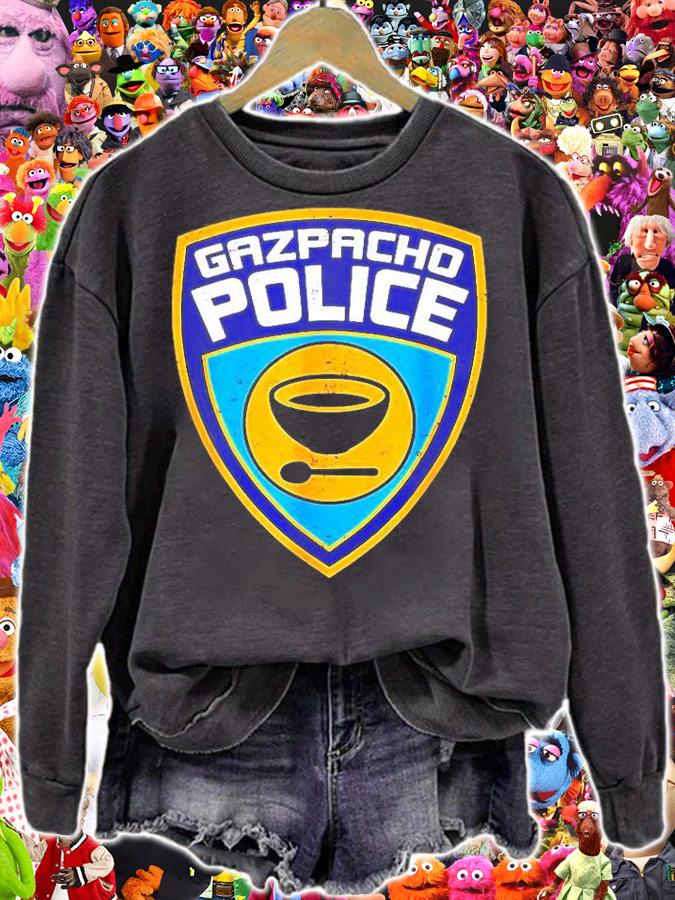 Gazpacho Police Greene Pelosi T-Shirt sweatshirt