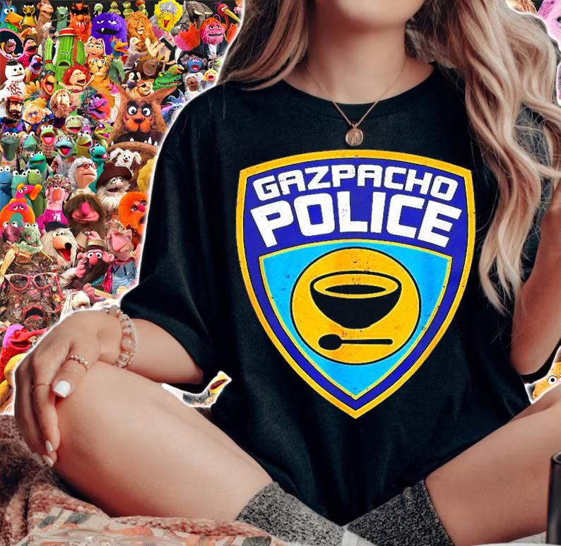 Gazpacho Police Greene Pelosi T-Shirt woman shirt