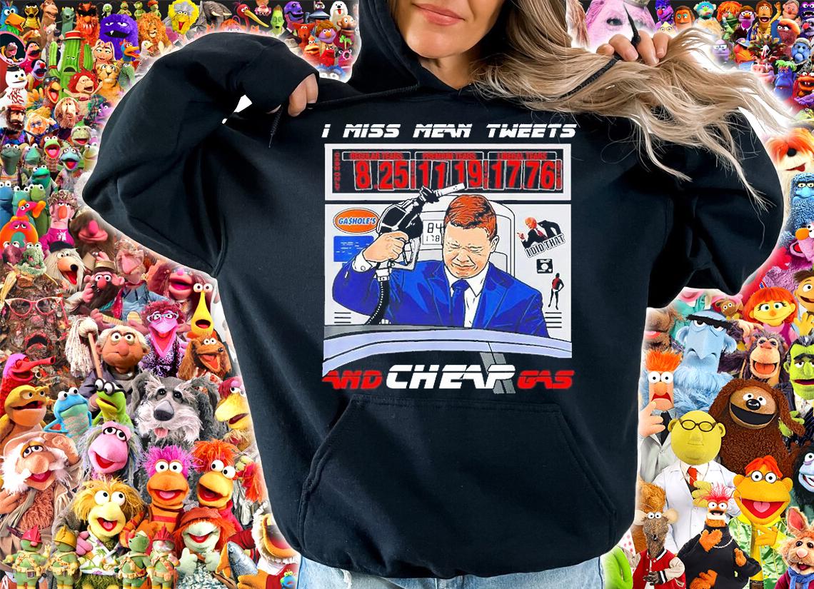 I Miss Mean Tweets And Cheap Gas for President T-Shirt